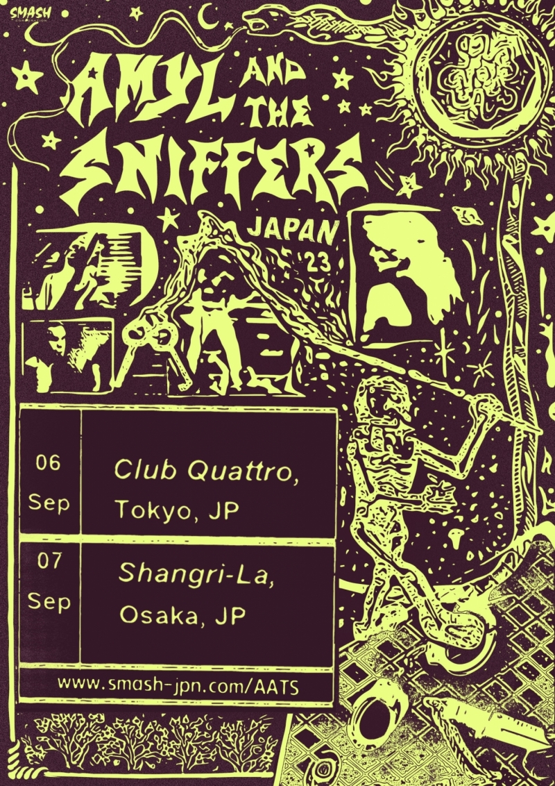 Amyl And The Sniffers 〈アミル・アンド・ザ・スニッファーズ〉｜スケジュール | SHIBUYA CLUB QUATTRO ...